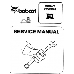 Bobcat 119 - instrukcje napraw - schematy - DTR - service manuals - Bobcat 119